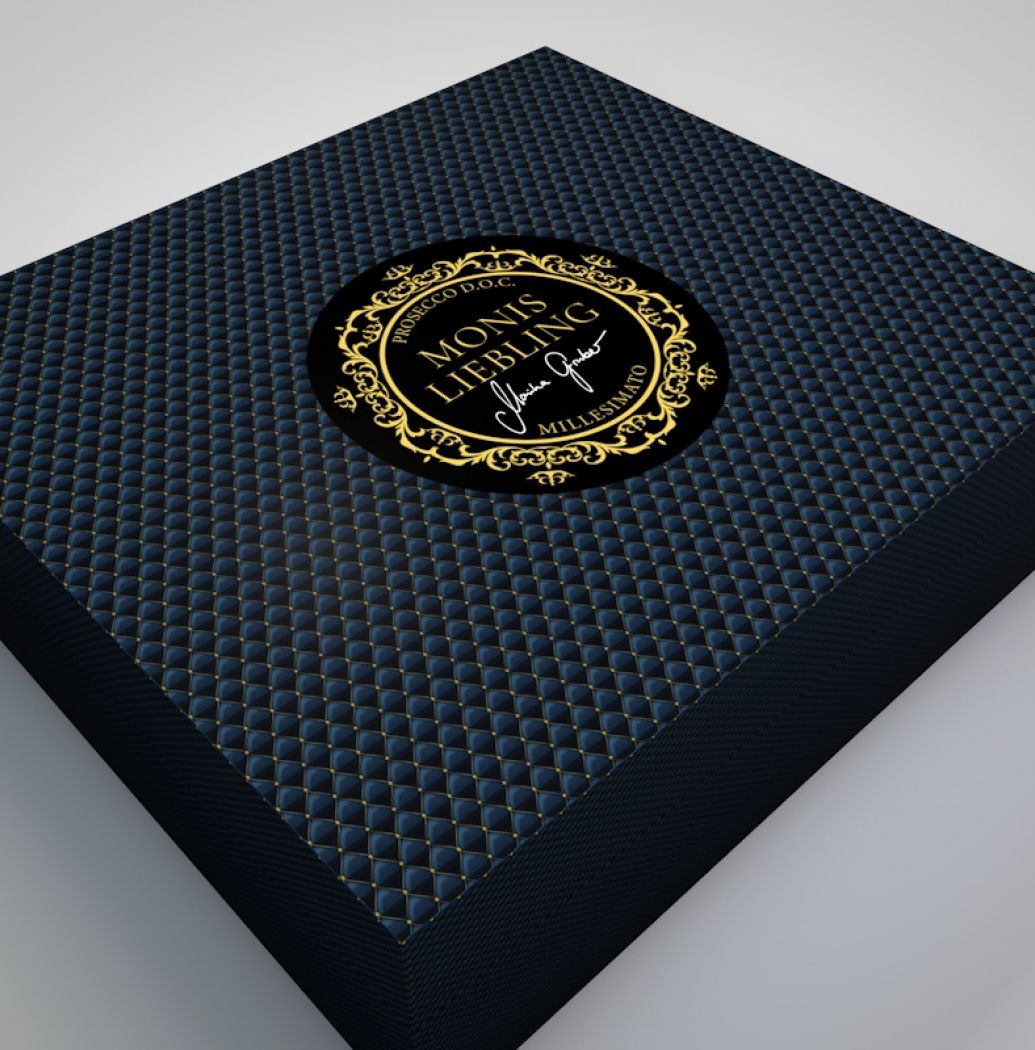 3D-Produkt­visualisier­ung einer Geschenkbox
