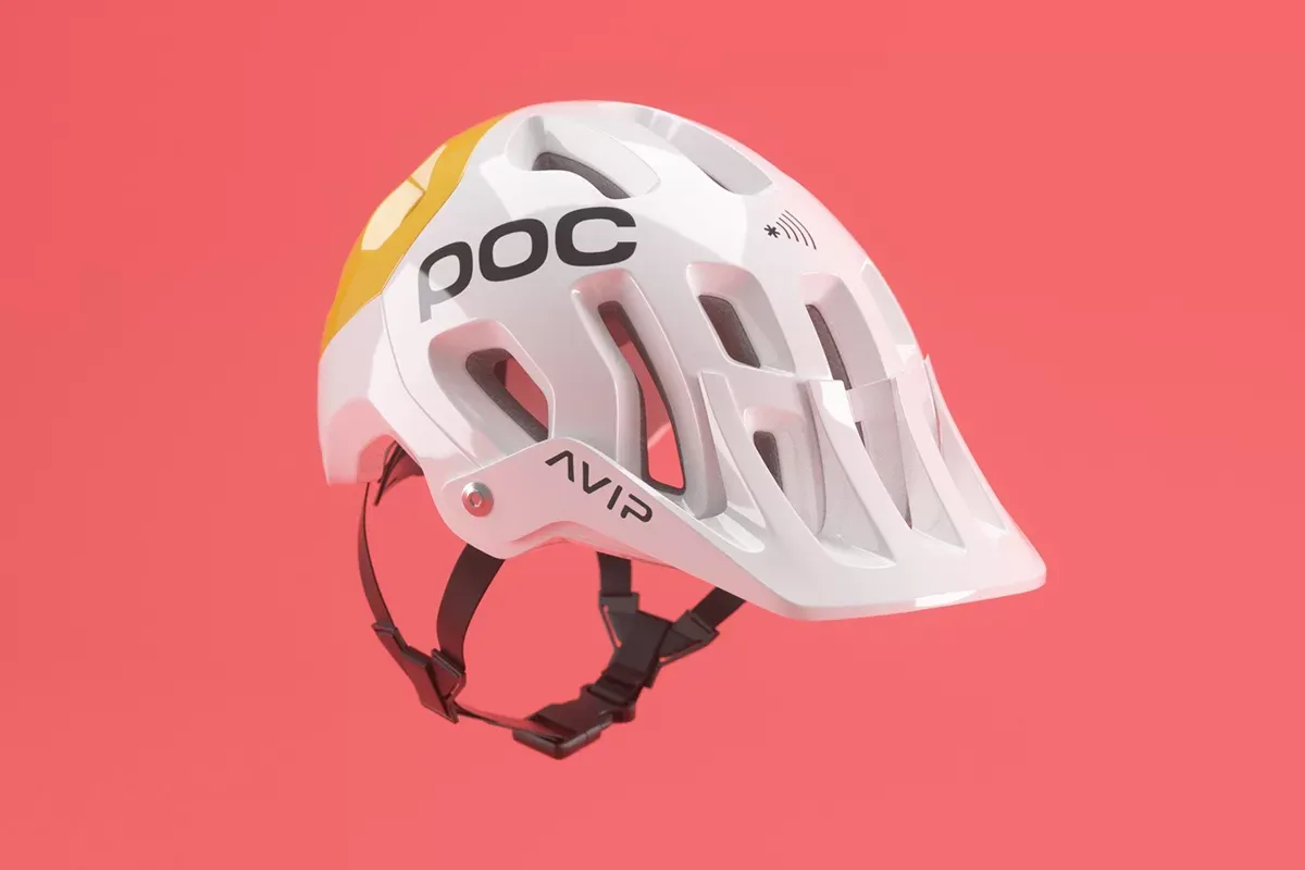 3D Visualisierung von einem Fahrradhelm
