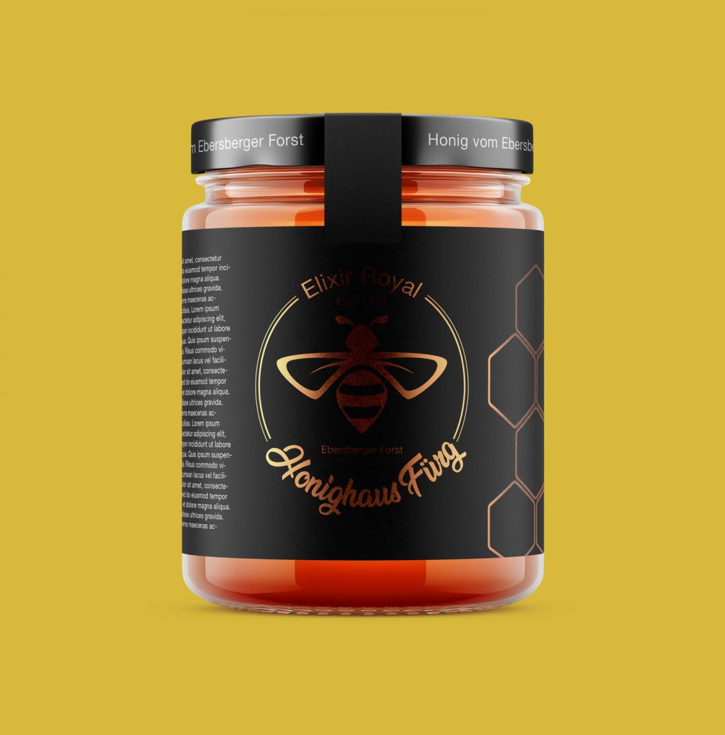 3D-Produkt­visualisier­ung Honig